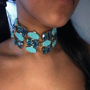 Oscar de la renta choker necklace